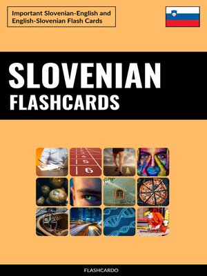 cover image of Slovenian Flashcards